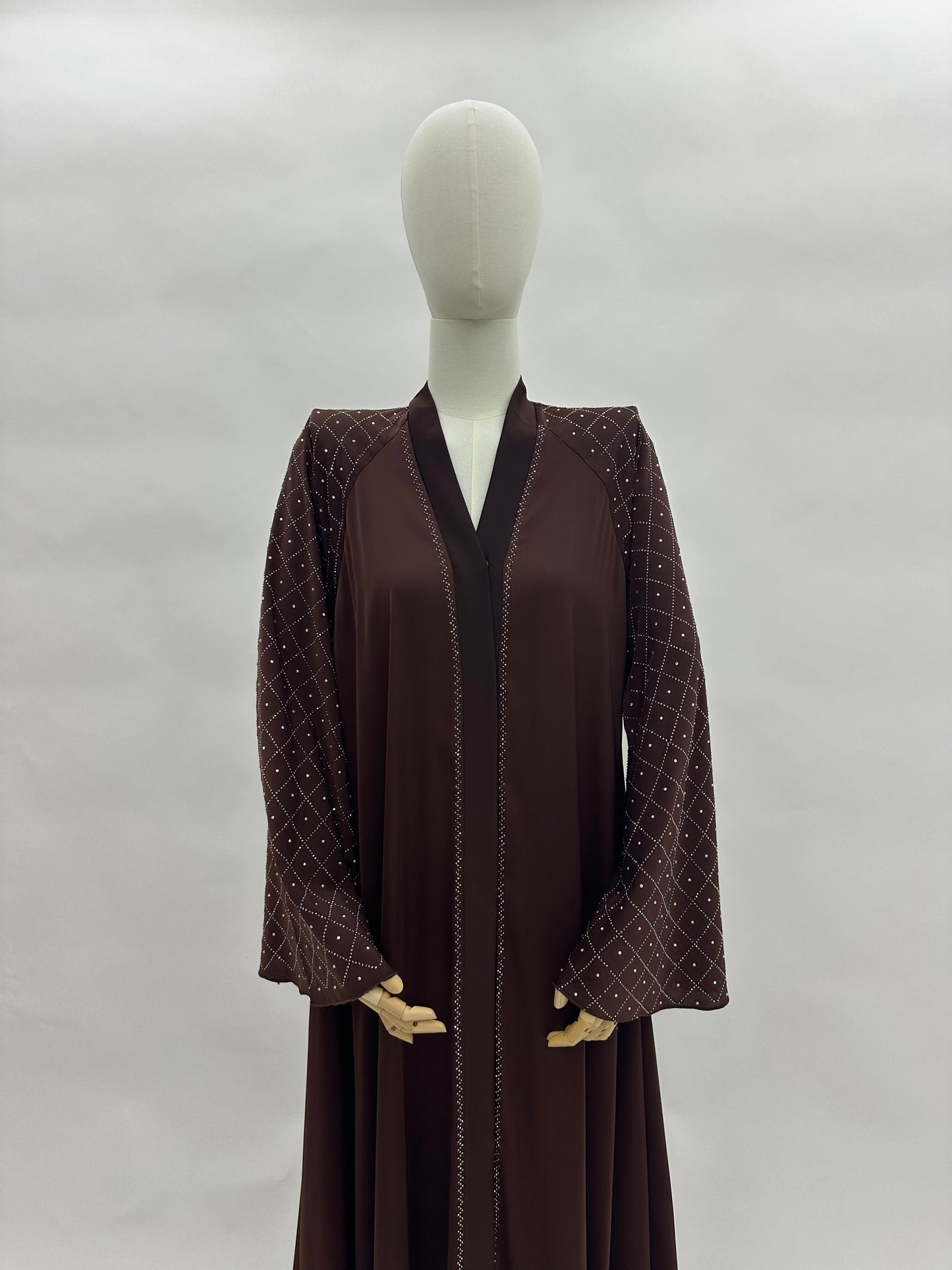 Abaya Dubai Noora - Marron MaraAbaya