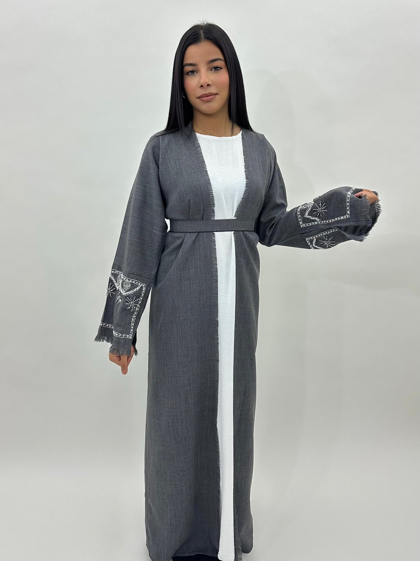 Abaya Lina - Grise MaraAbaya
