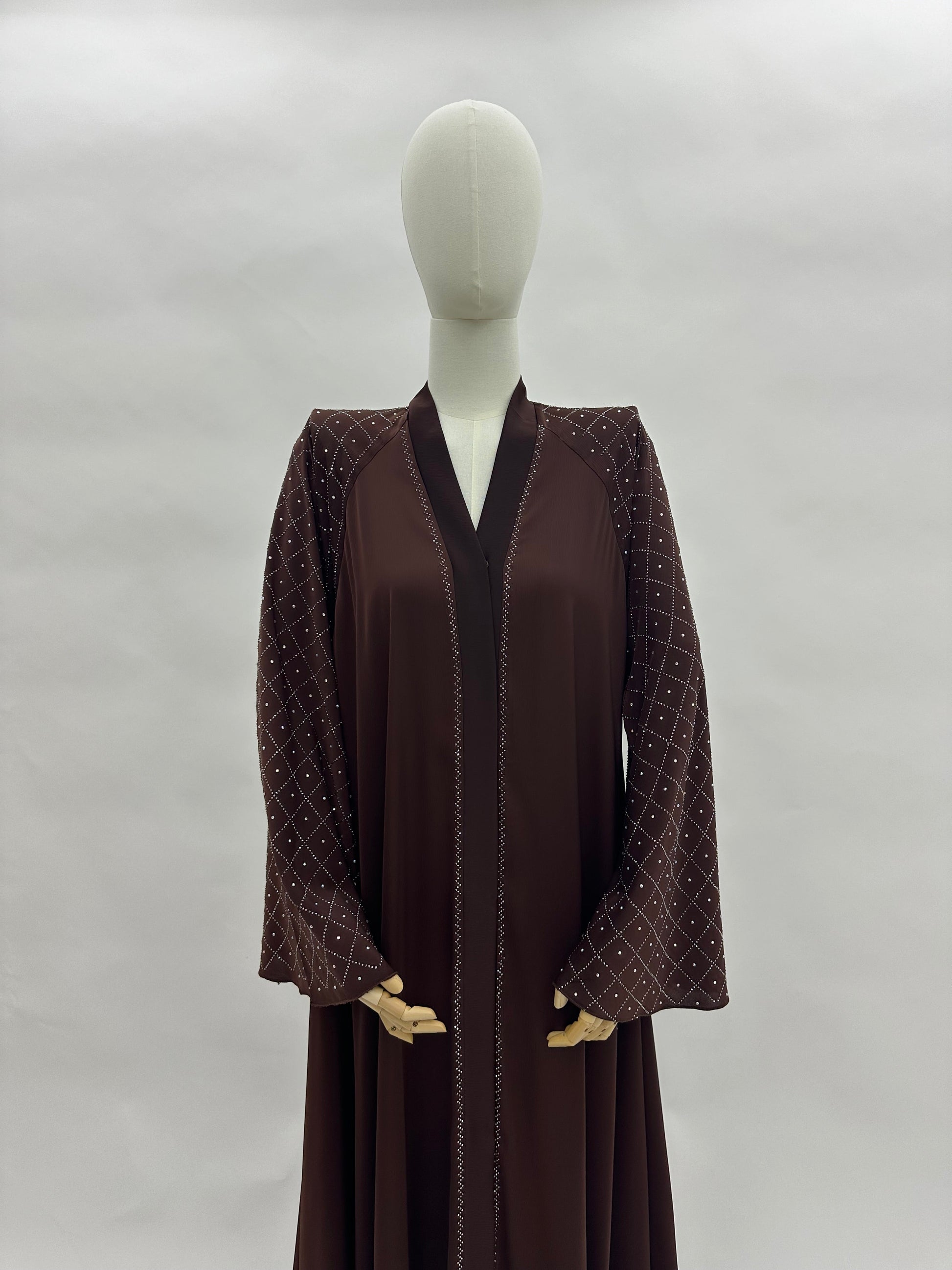 Abaya Dubai Noora - Marron MaraAbaya