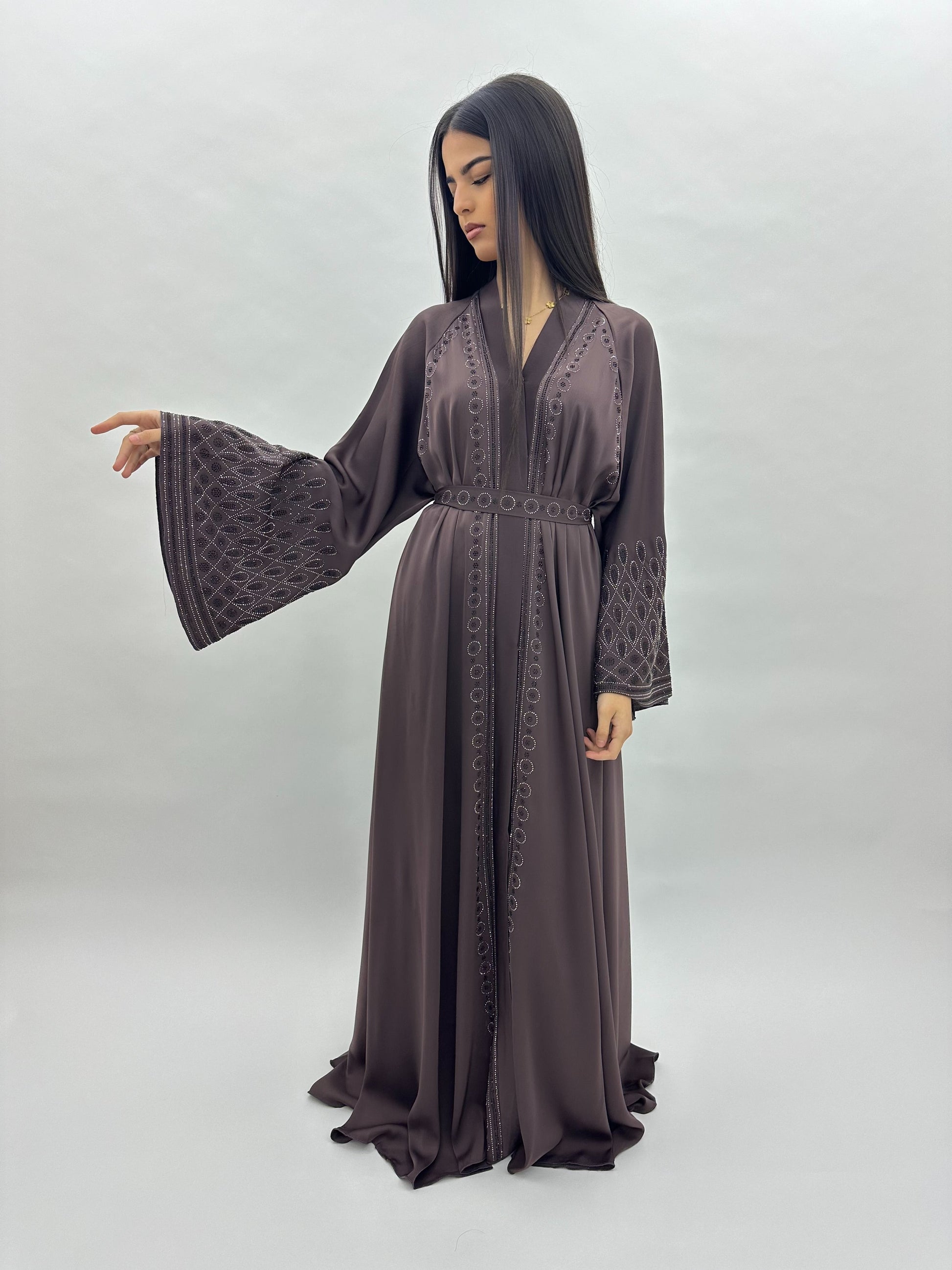 Abaya Jannah - Marron MaraAbaya