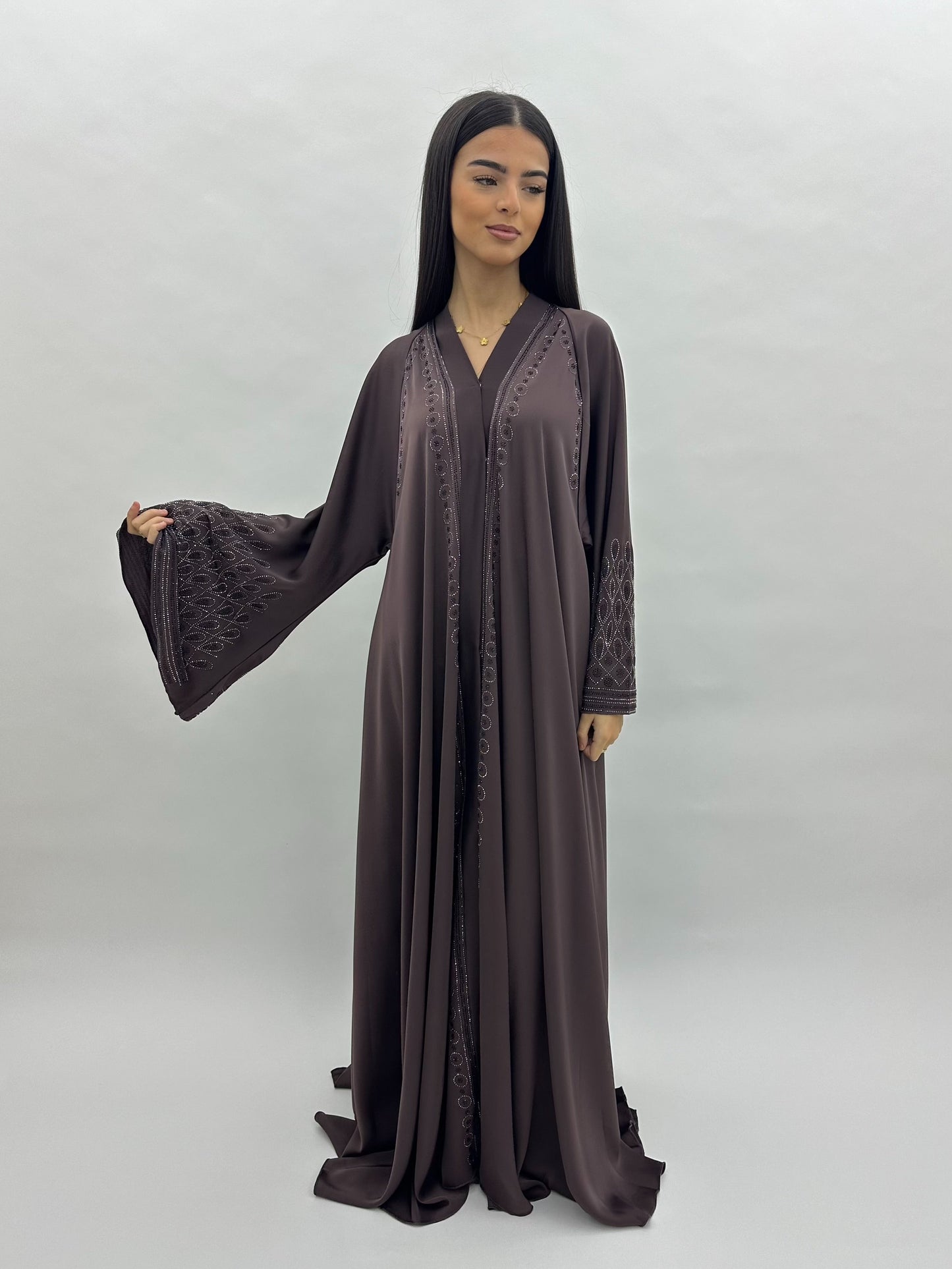 Abaya Jannah - Marron MaraAbaya