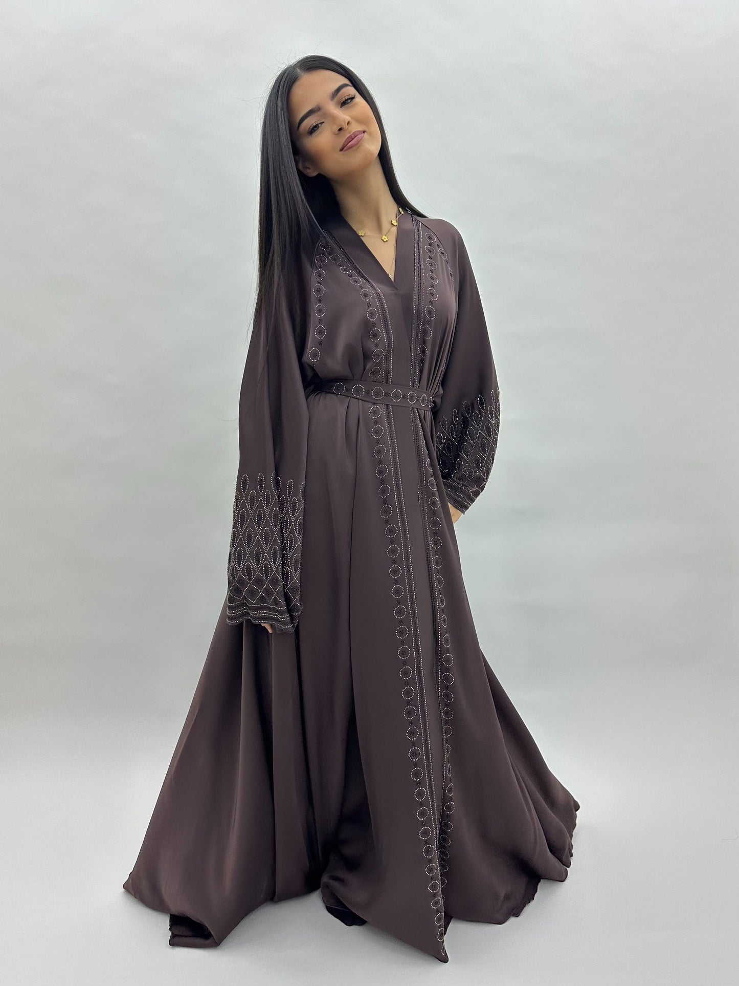 Abaya Jannah - Marron MaraAbaya