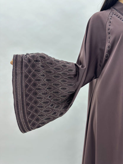 Abaya Jannah - Marron MaraAbaya