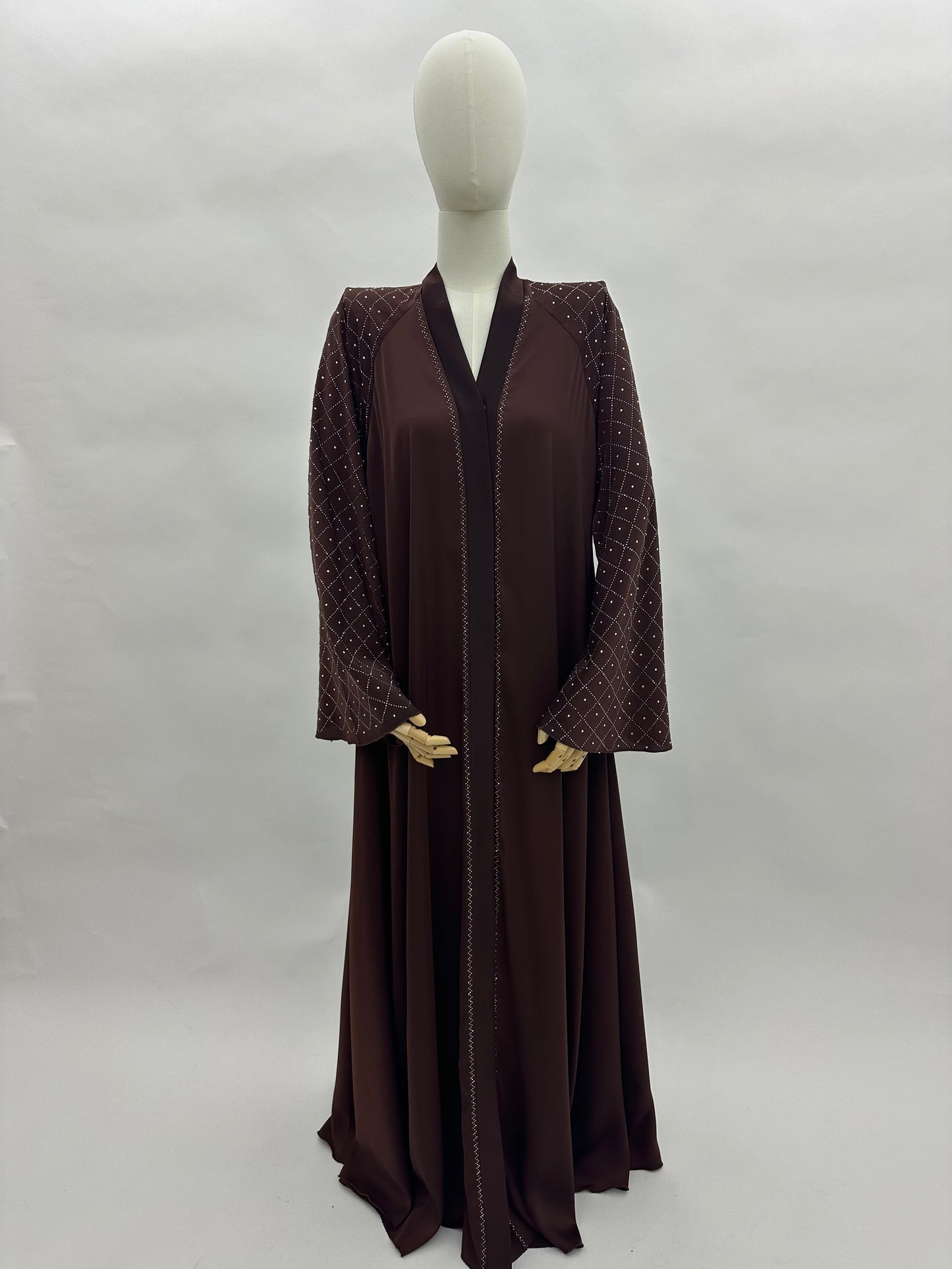 Abaya Dubai Noora - Marron MaraAbaya