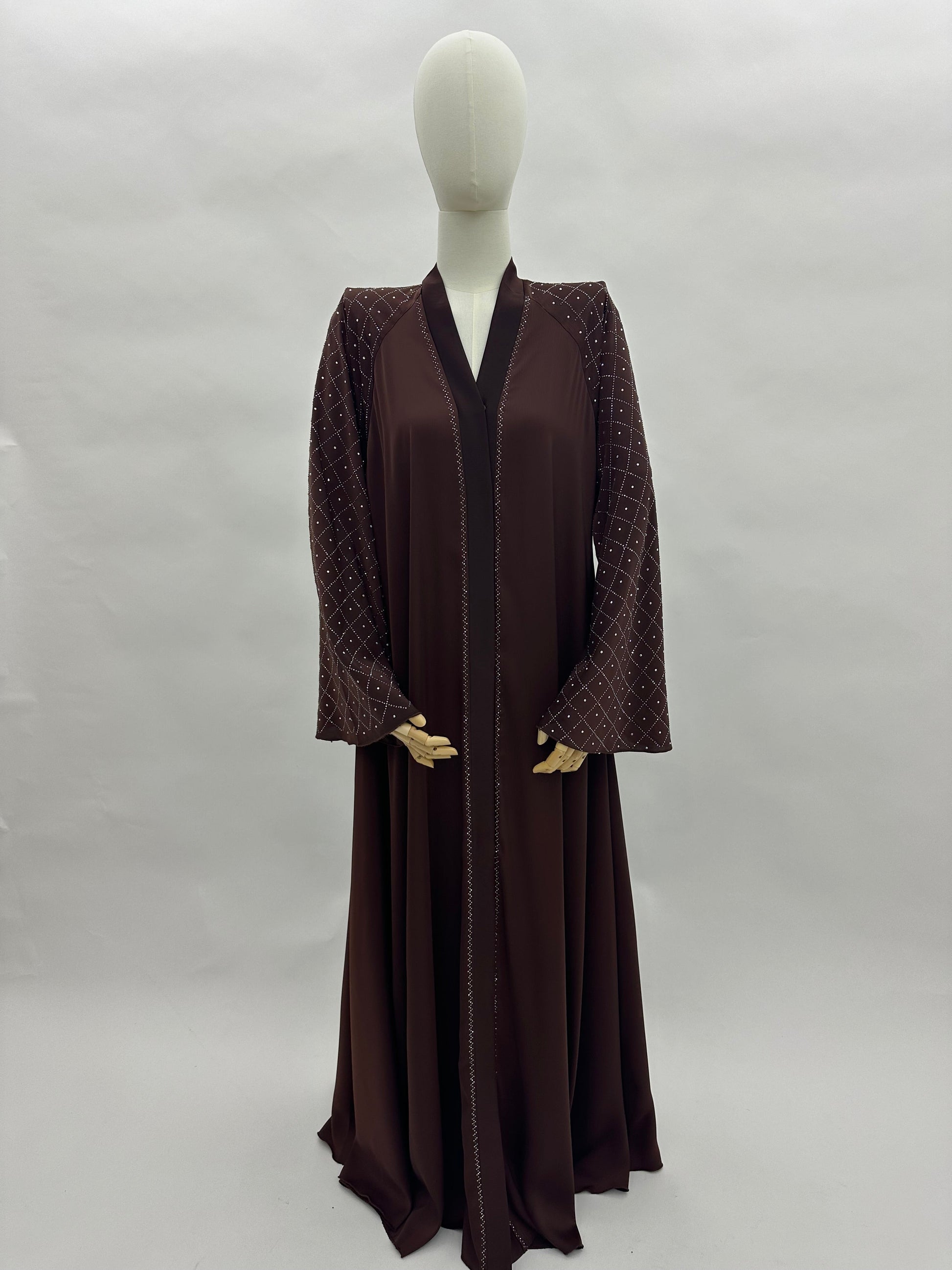 Abaya Dubai Noora - Marron MaraAbaya