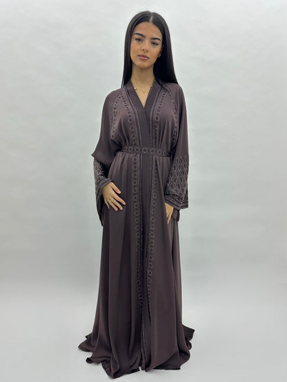 Abaya Jannah - Marron MaraAbaya