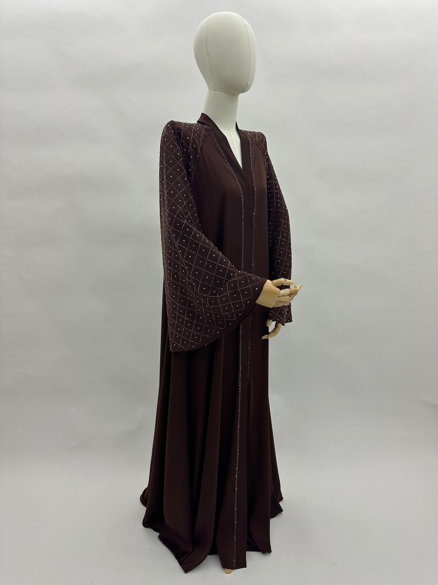 Abaya Dubai Noora - Marron MaraAbaya
