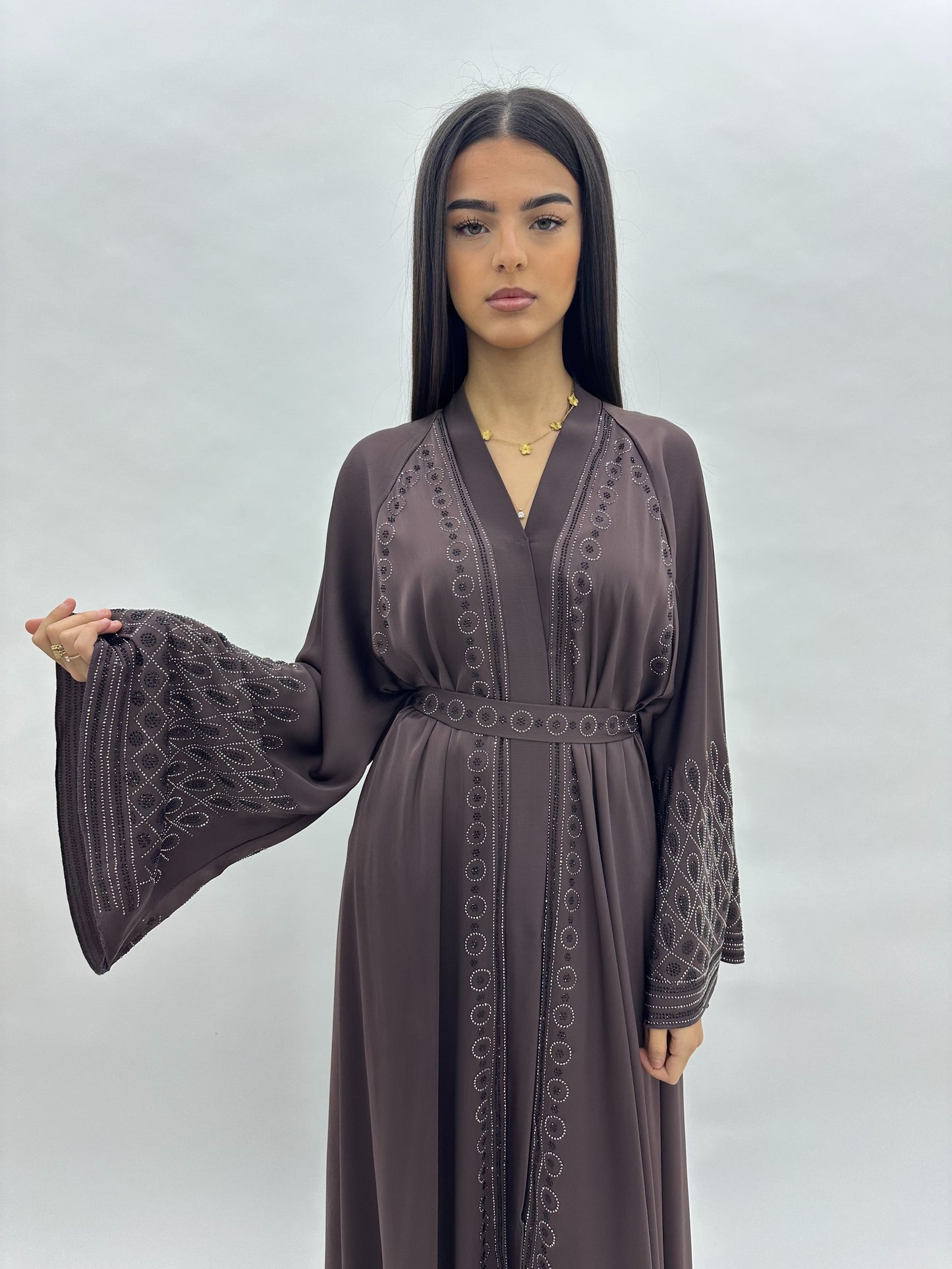 Abaya Jannah - Marron MaraAbaya