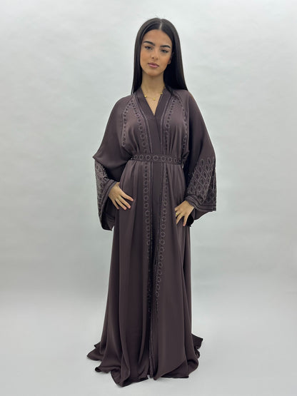 Abaya Jannah - Marron MaraAbaya