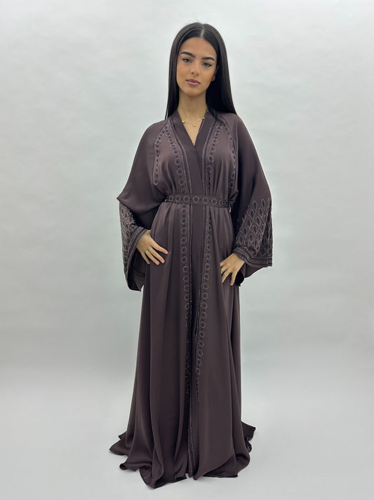 Abaya Jannah - Marron MaraAbaya