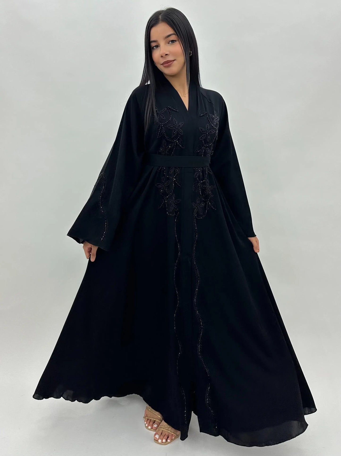 Abaya Saïda - Noir MaraAbaya
