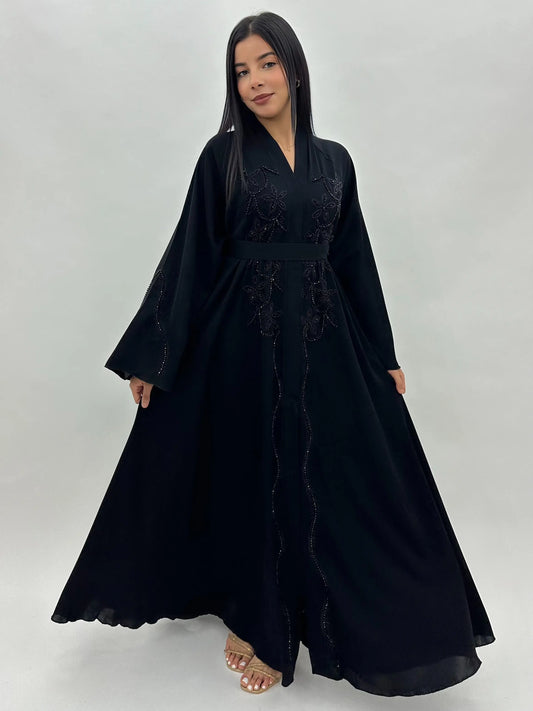 Abaya Saïda - Noir MaraAbaya