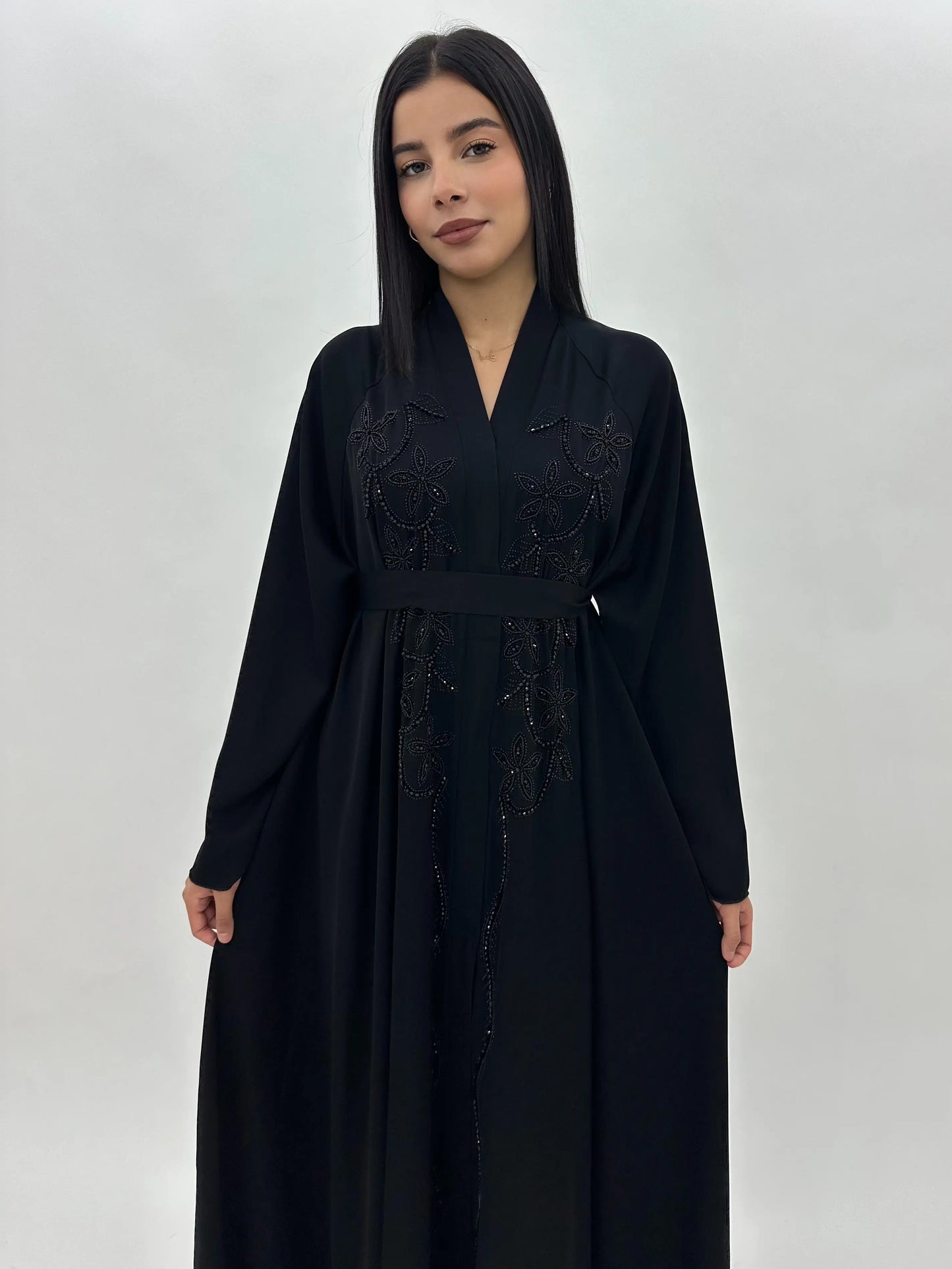 Abaya Saïda - Noir MaraAbaya