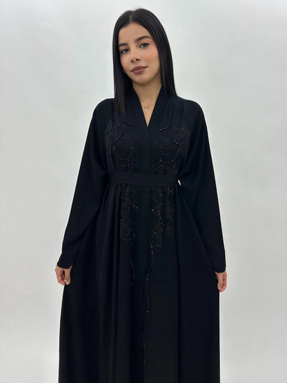 Abaya Saïda - Noir MaraAbaya