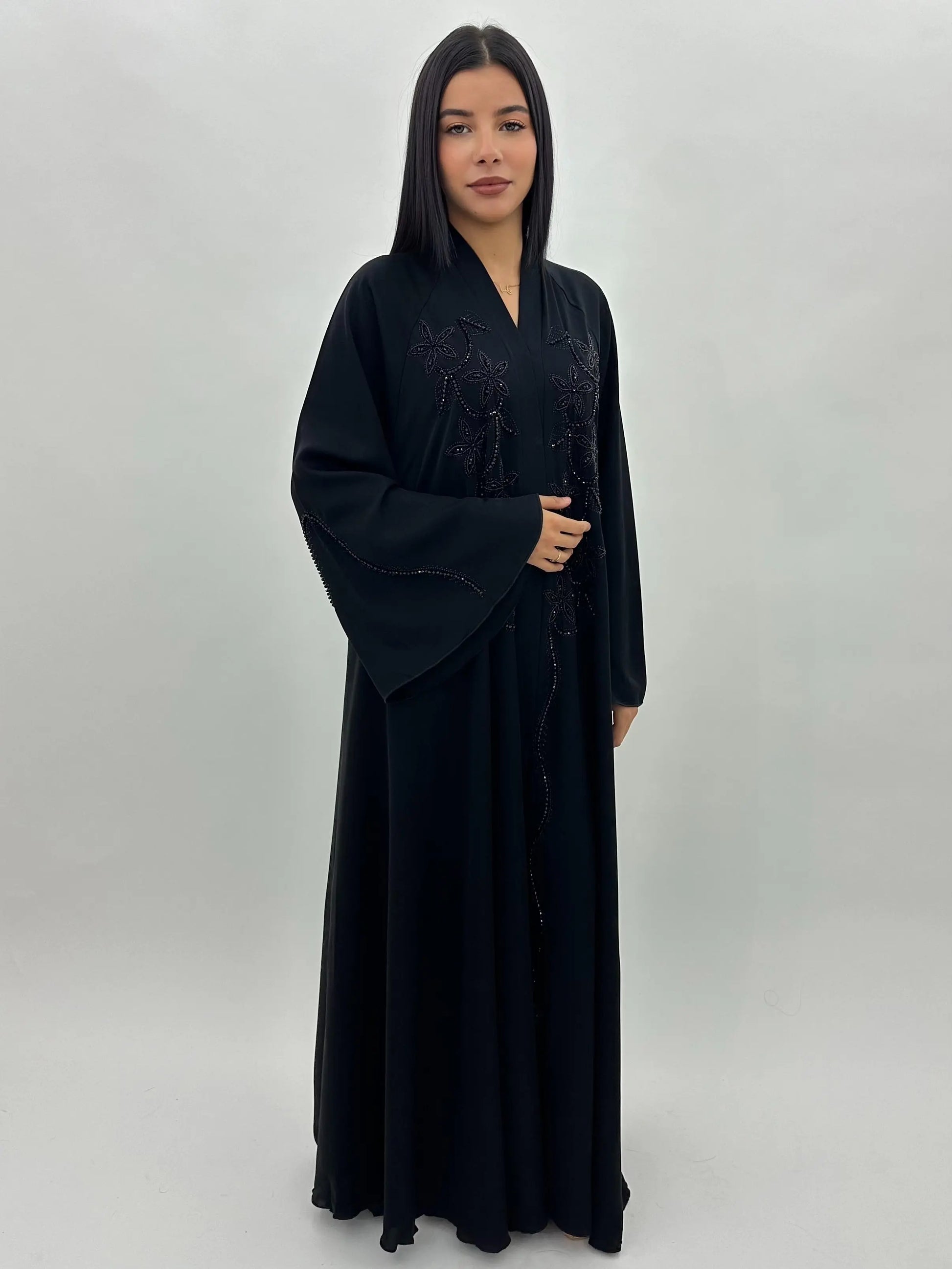 Abaya Saïda - Noir MaraAbaya