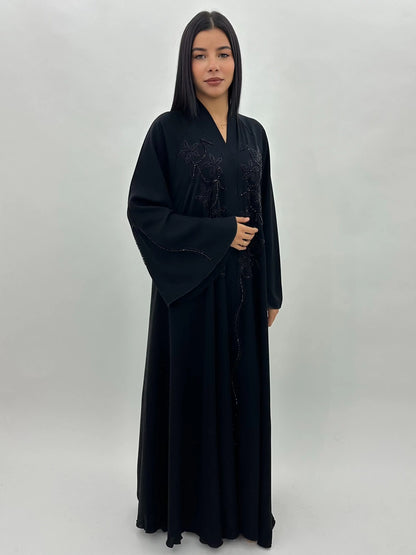 Abaya Saïda - Noir MaraAbaya