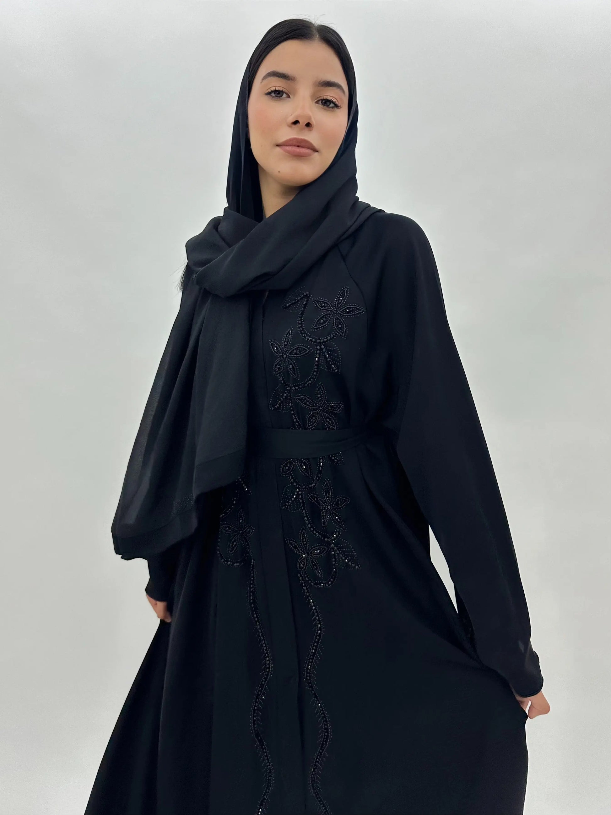 Abaya Saïda - Noir MaraAbaya
