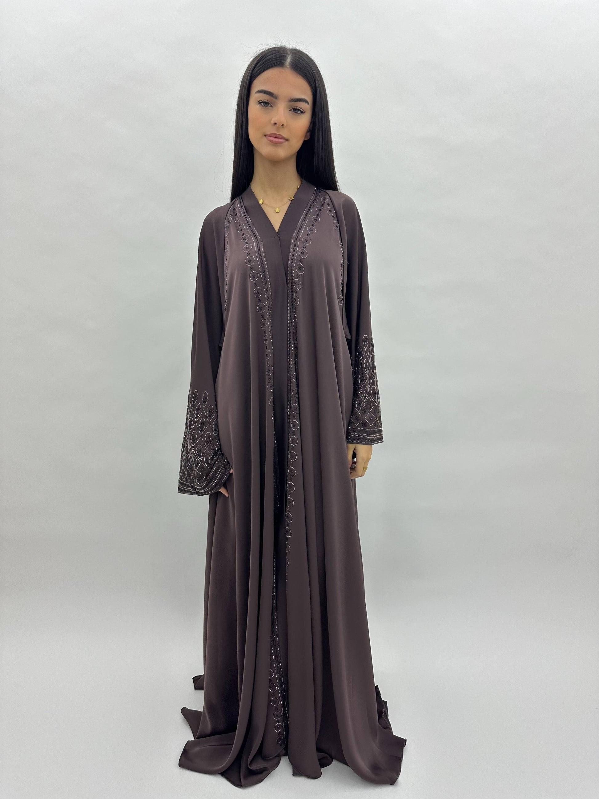 Abaya Jannah - Marron MaraAbaya