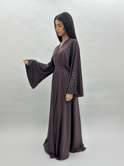Abaya Jannah - Marron MaraAbaya
