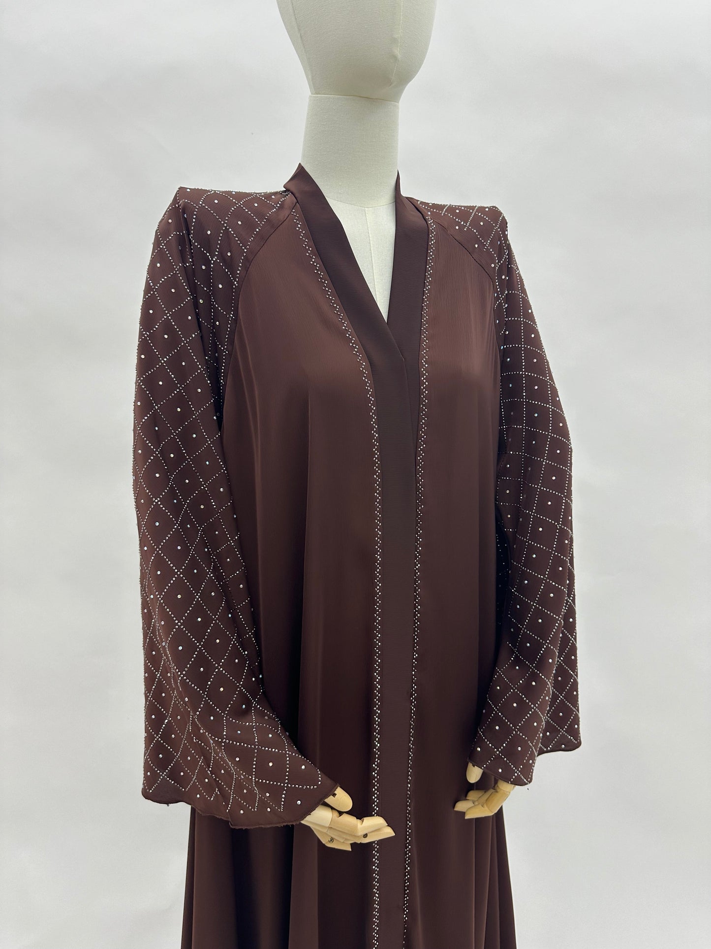 Abaya Dubai Noora - Marron MaraAbaya