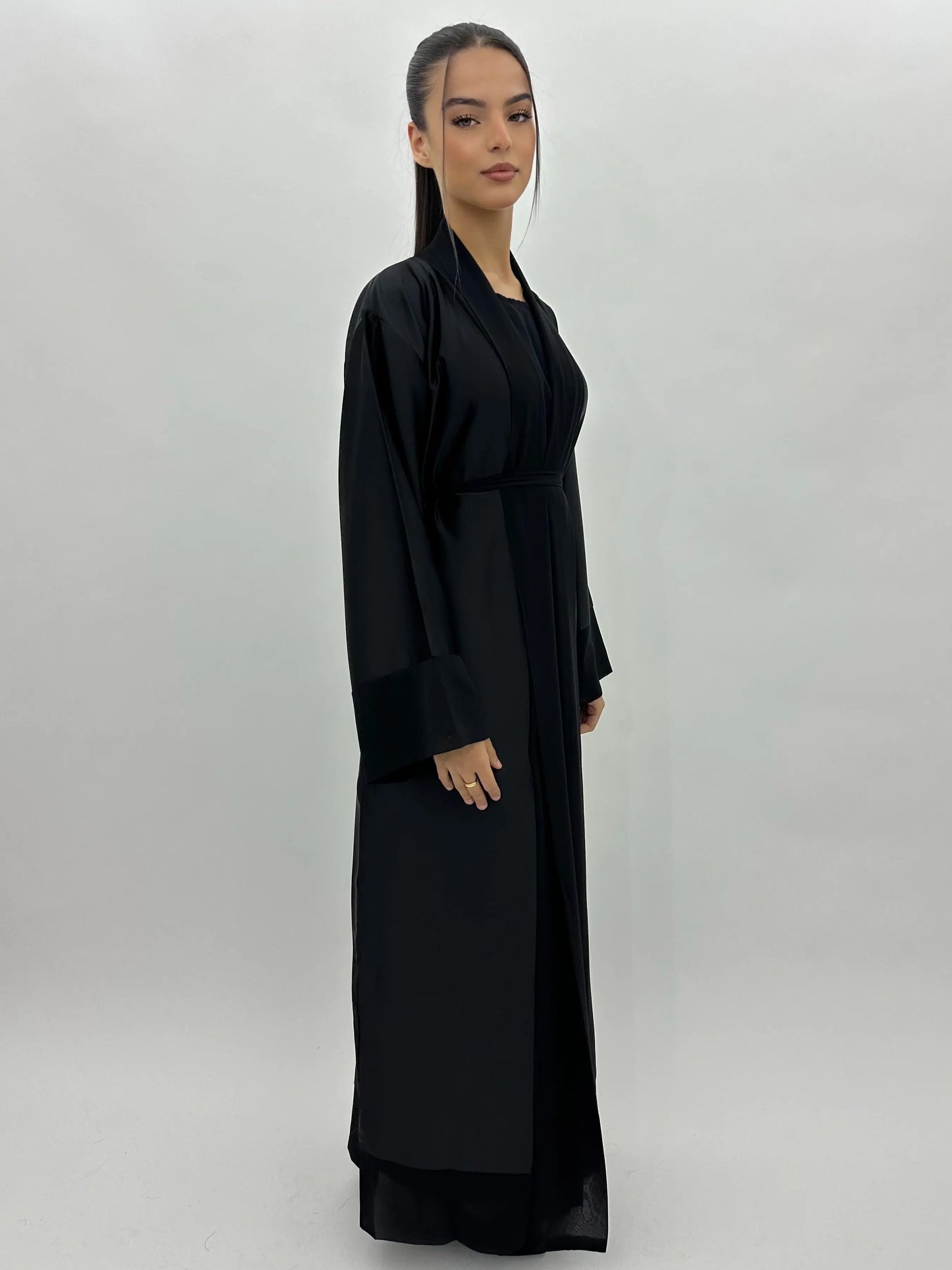 Kimono Isra - Noir MaraAbaya
