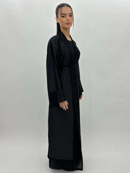 Kimono Isra - Noir MaraAbaya
