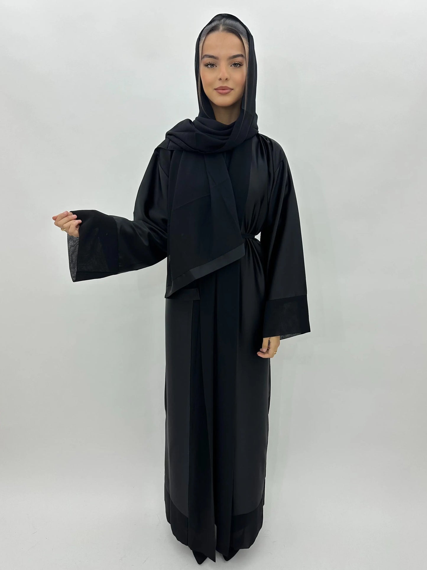 Kimono Isra - Noir MaraAbaya