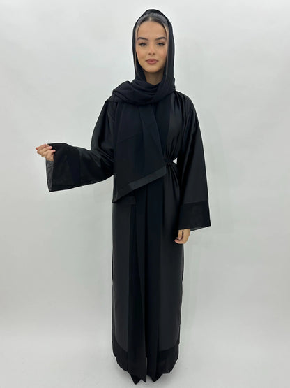 Kimono Isra - Noir MaraAbaya