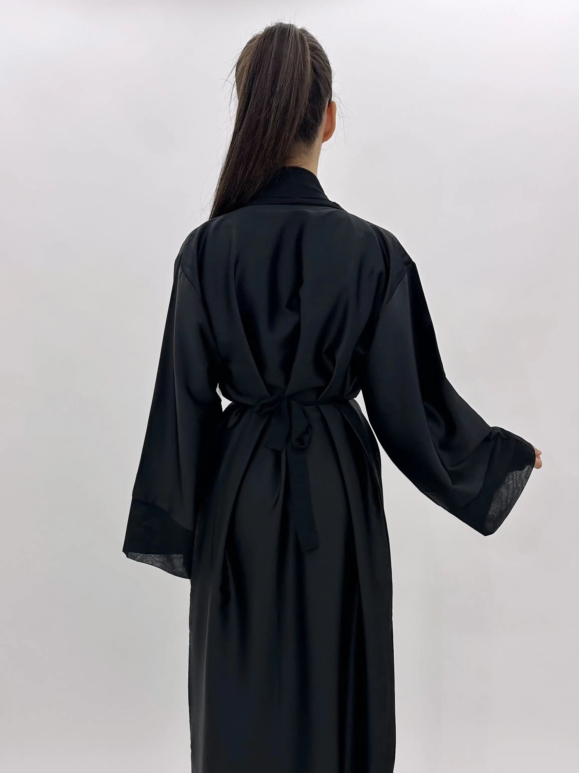 Kimono Isra - Noir MaraAbaya