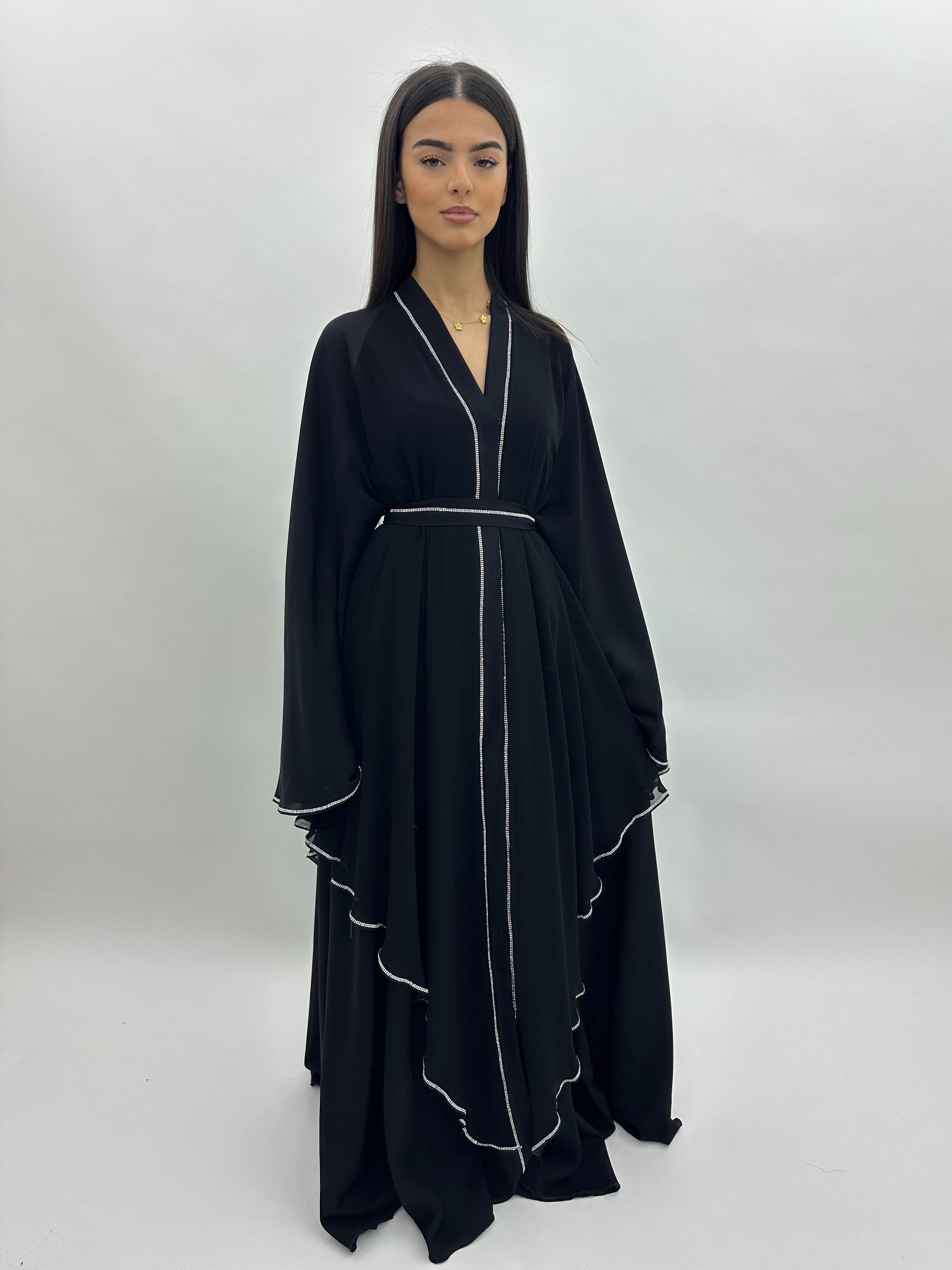 Abaya Dubai Sinda - noire MaraAbaya