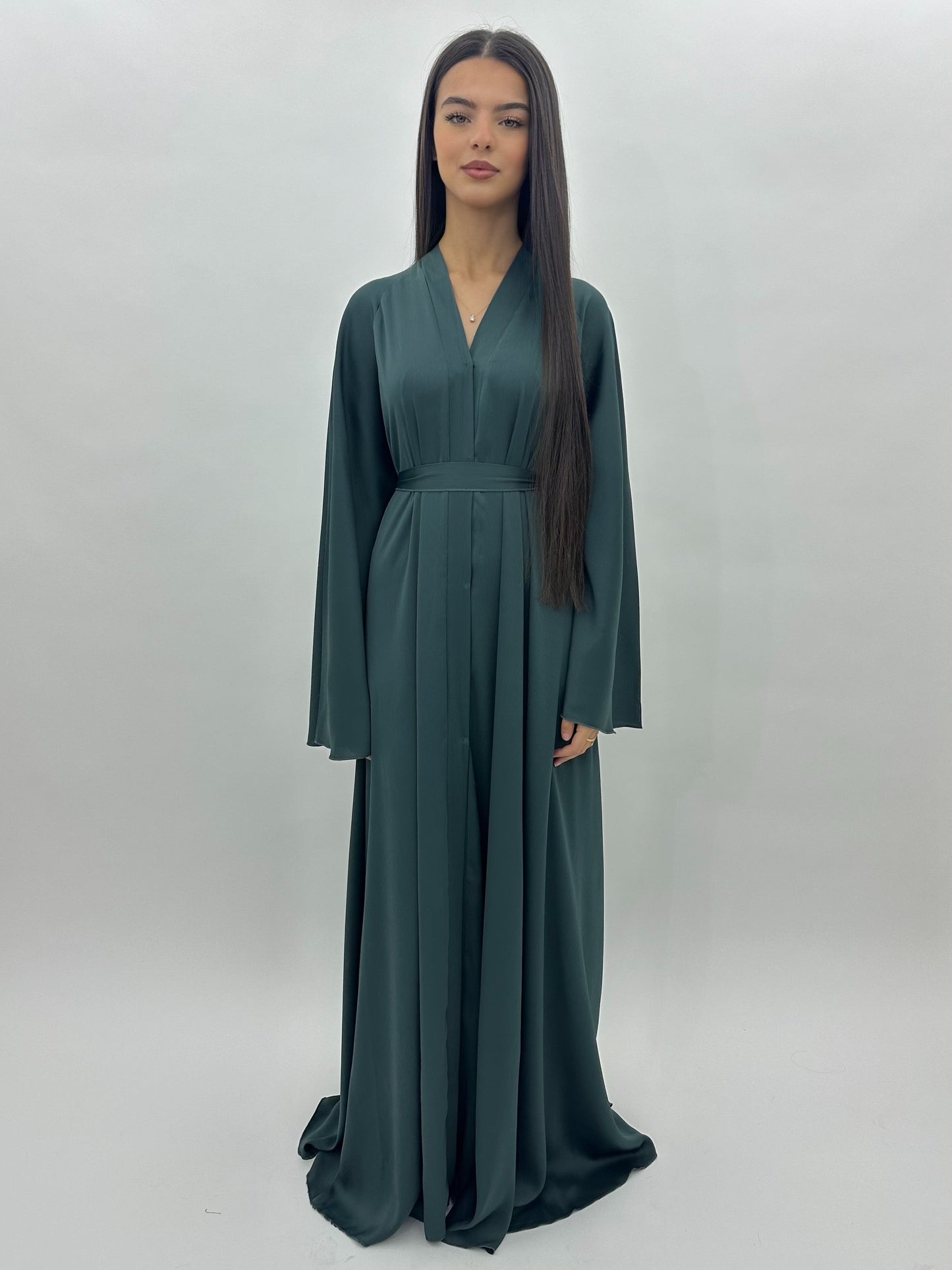 Abaya Sirine - Vert Sapin MaraAbaya