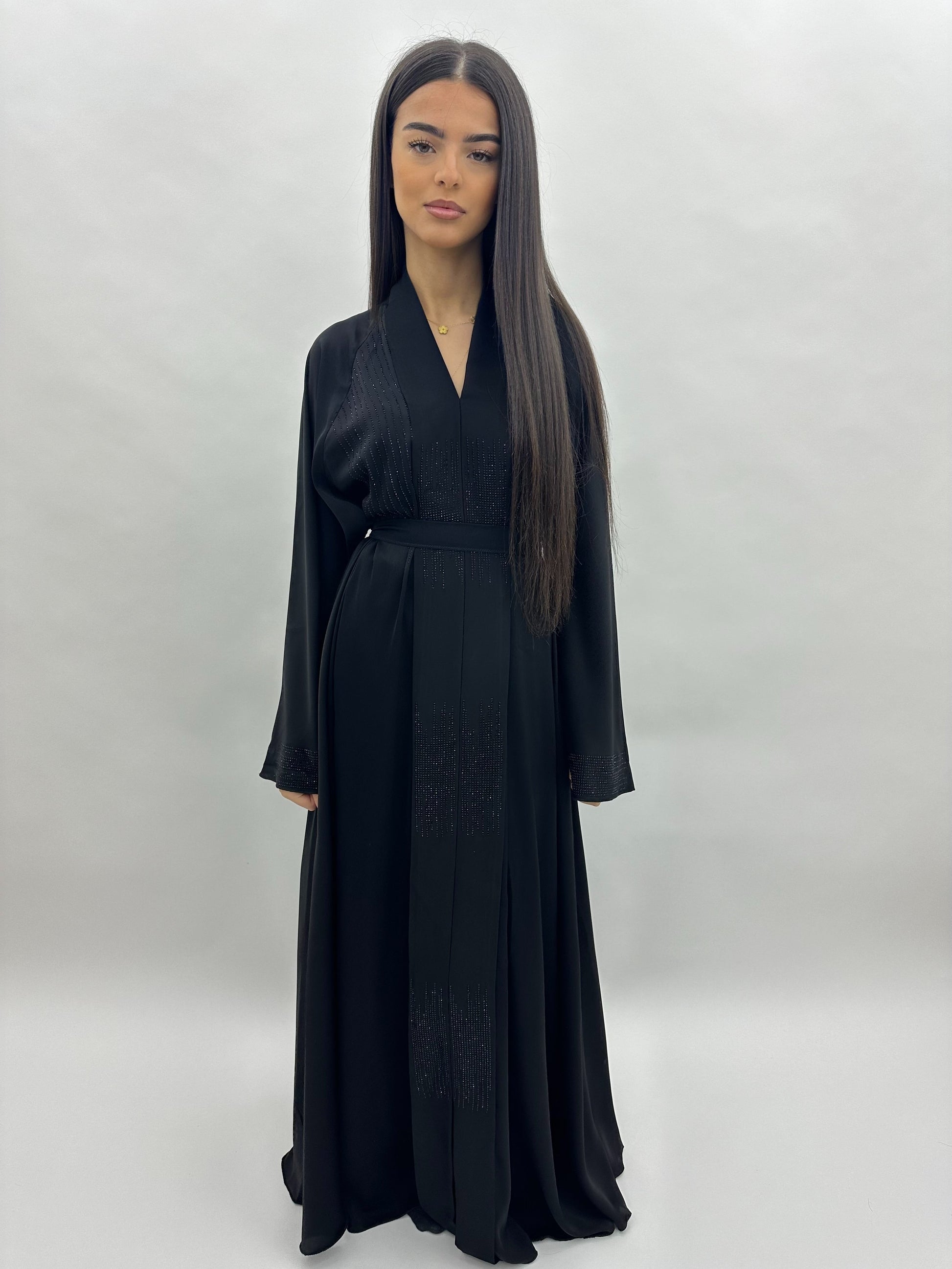 Abaya Dubai Nesma - Noir MaraAbaya