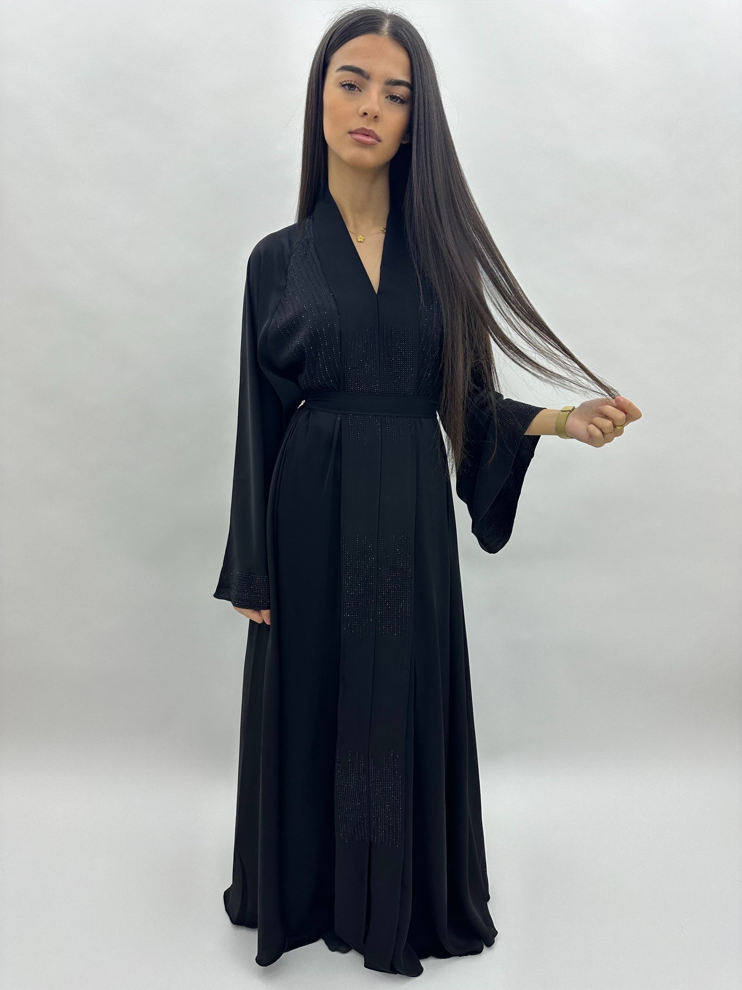 Abaya Dubai Nesma - Noir MaraAbaya