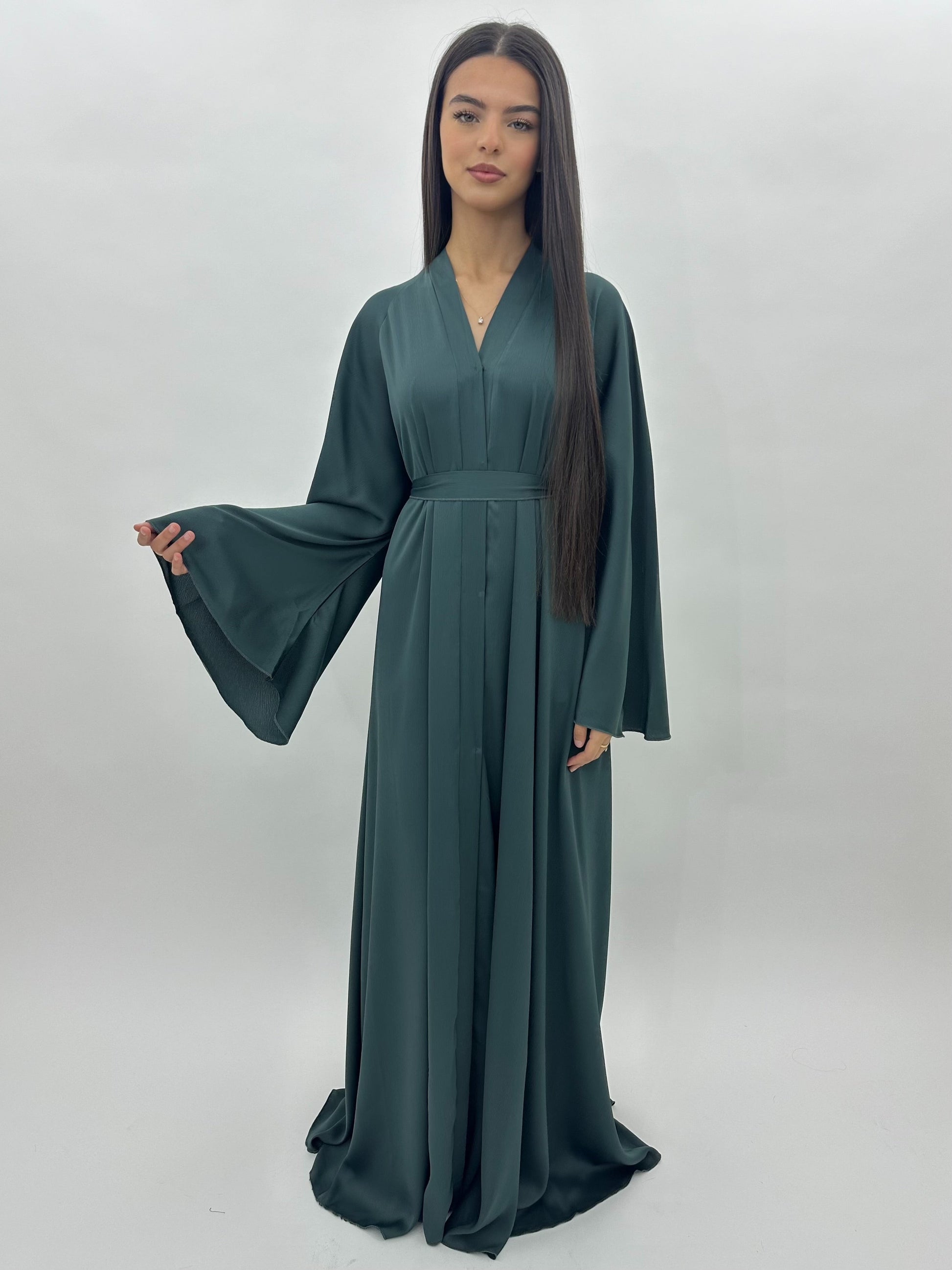 Abaya Sirine - Vert Sapin MaraAbaya