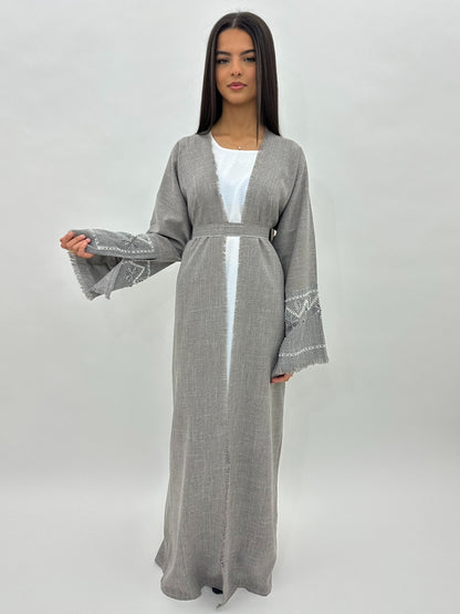 Abaya Lina - Taupe MaraAbaya