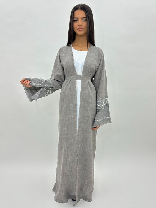 Abaya Lina - Taupe MaraAbaya