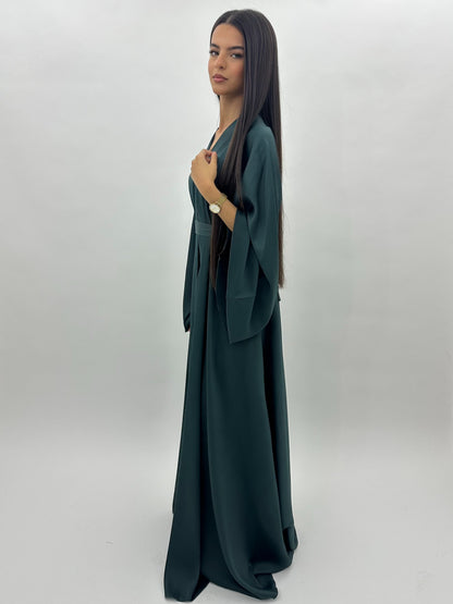 Abaya Sirine - Vert Sapin MaraAbaya