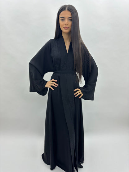 Abaya Dubai Nesma - Noir MaraAbaya