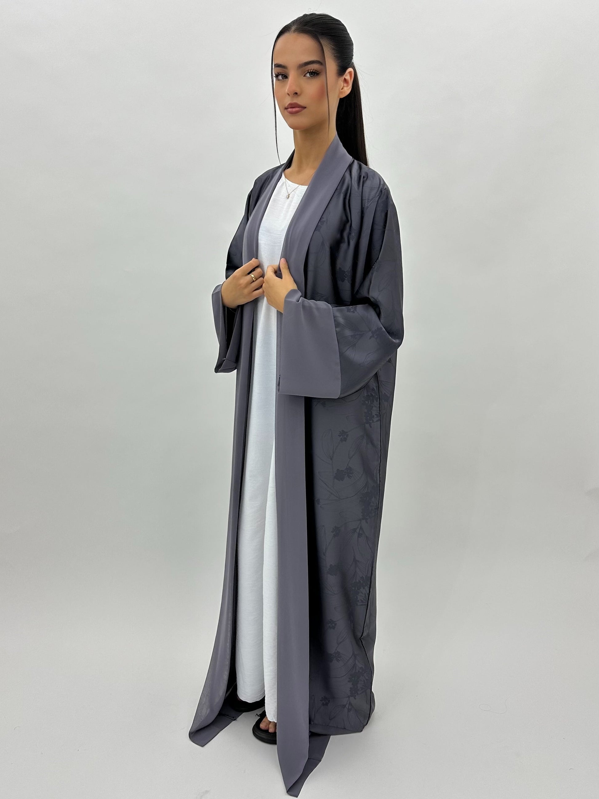 Kimono Noor - Gris MaraAbaya