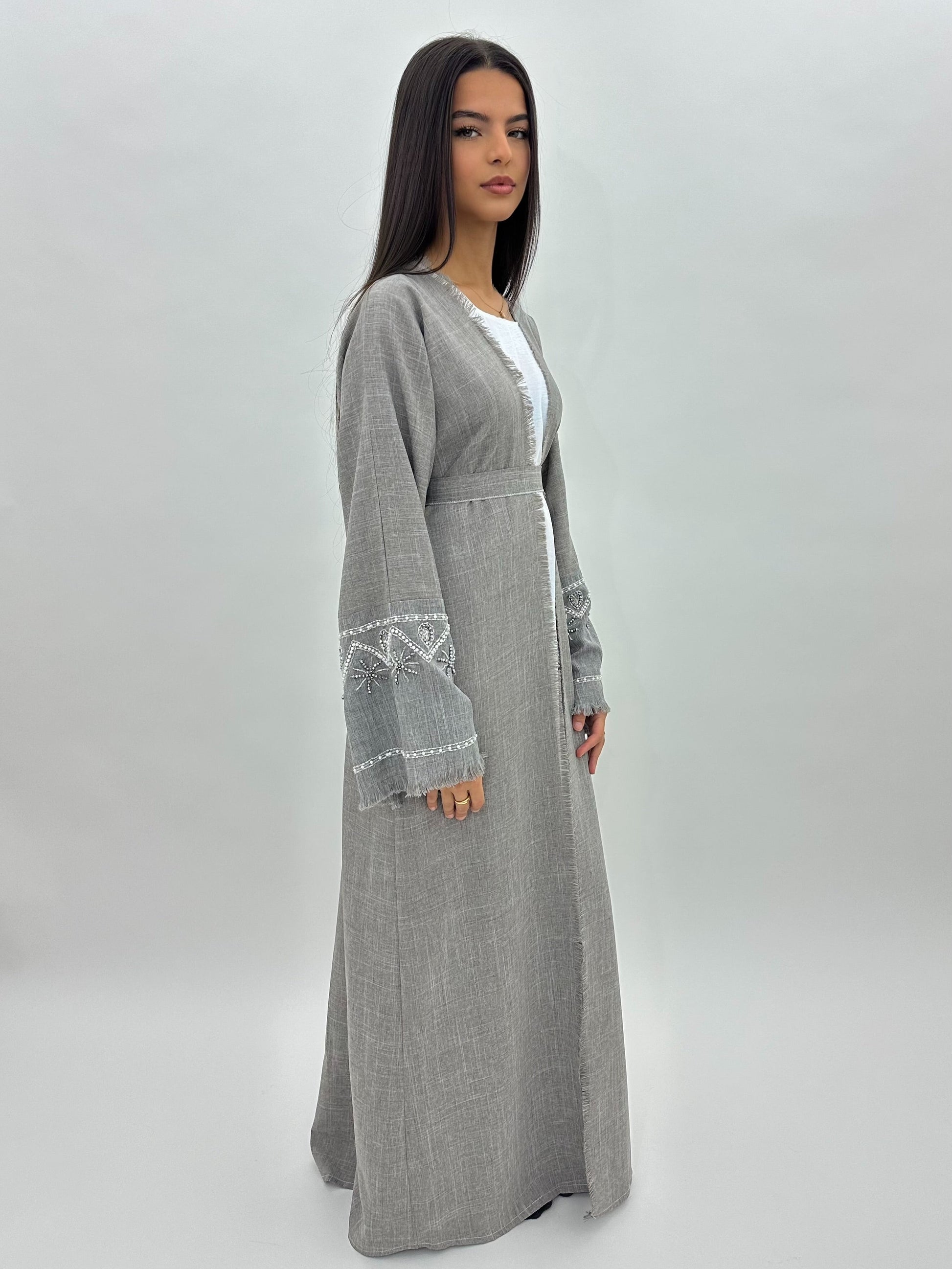 Abaya Lina - Taupe MaraAbaya