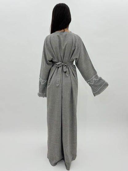 Abaya Lina - Taupe MaraAbaya