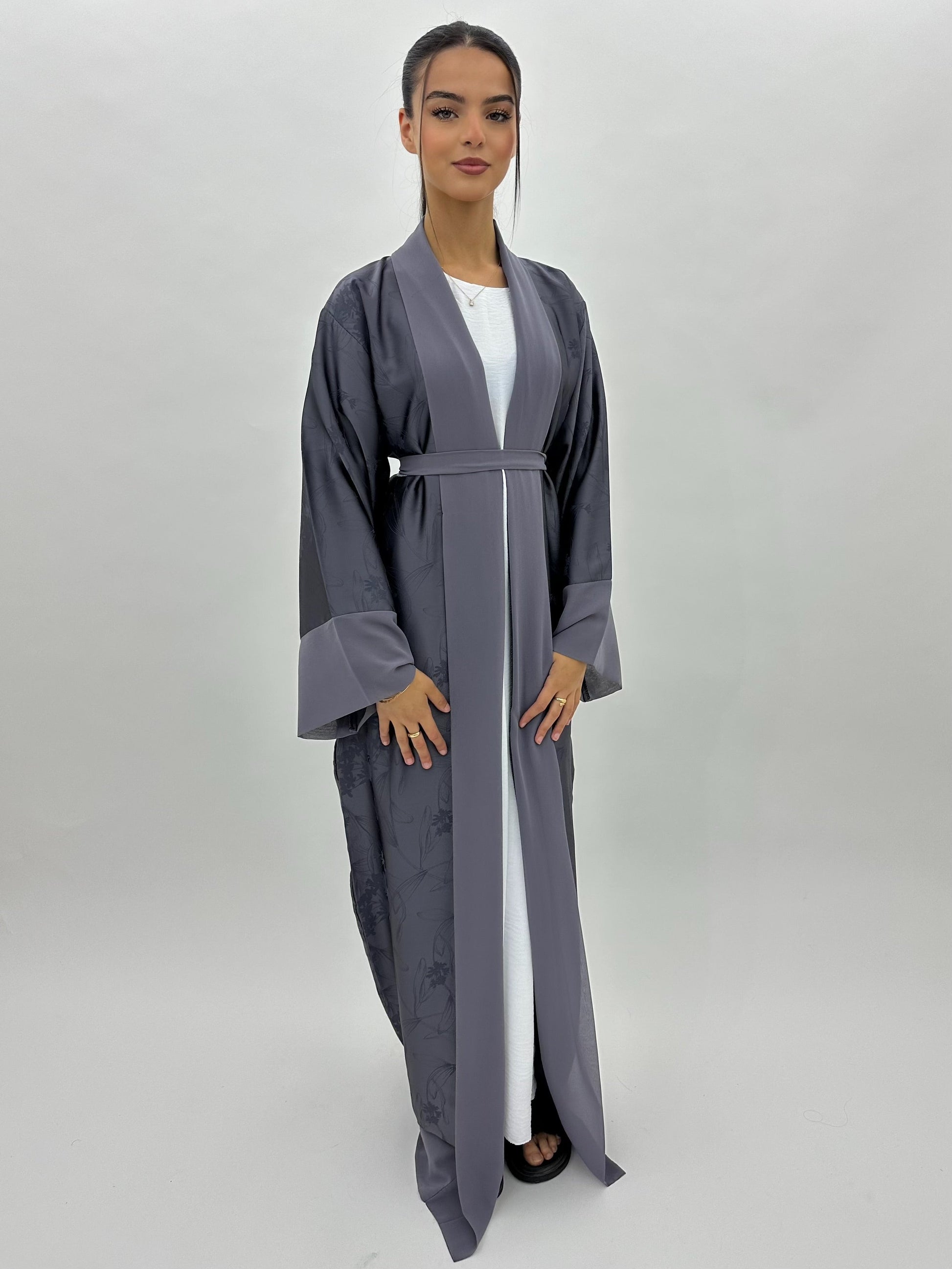 Kimono Noor - Gris MaraAbaya