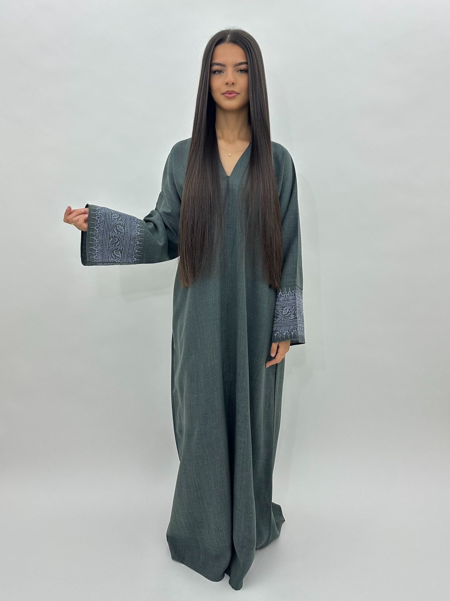 Abaya Sajda - Vert Sapin MaraAbaya