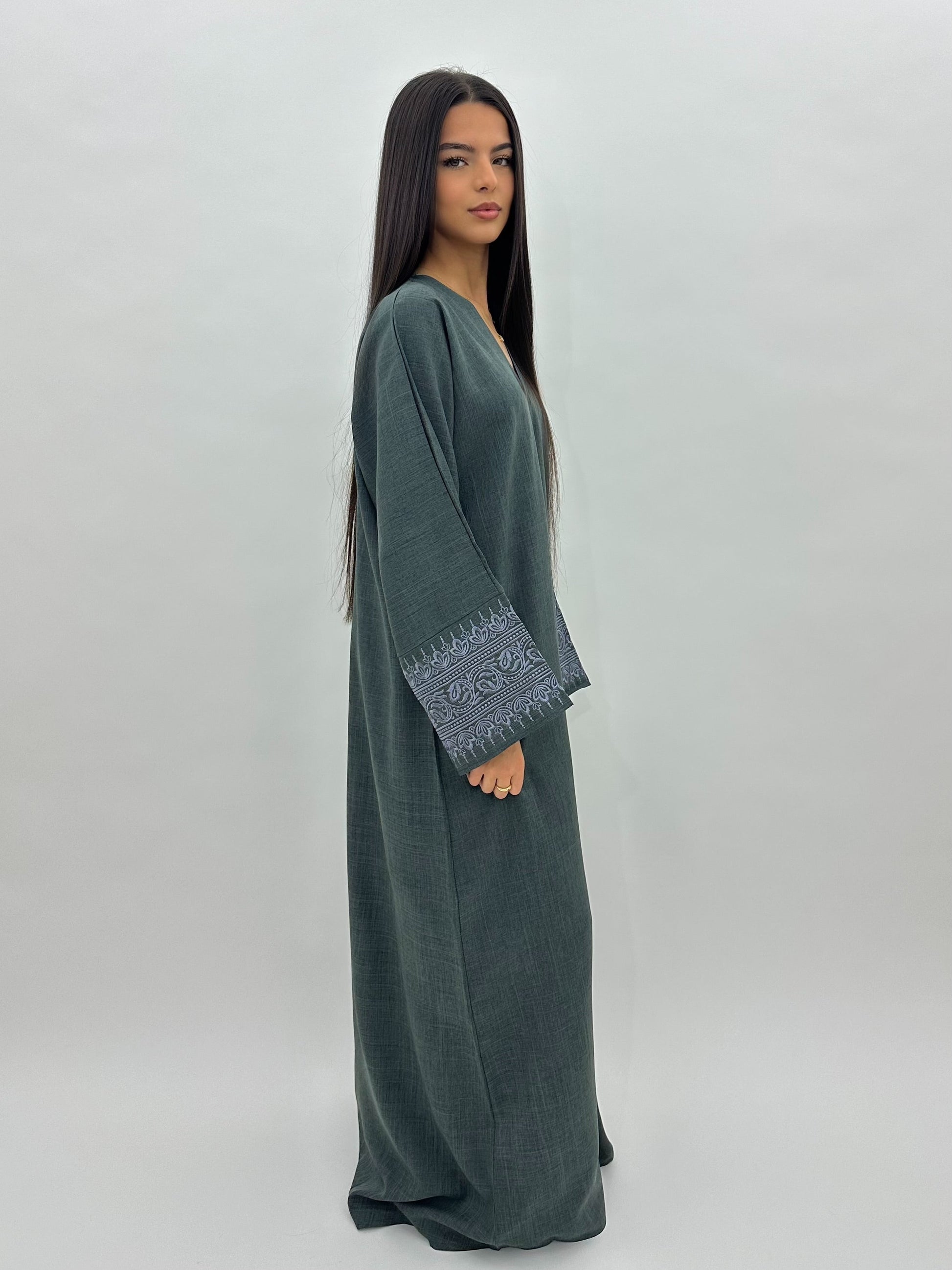 Abaya Sajda - Vert Sapin MaraAbaya