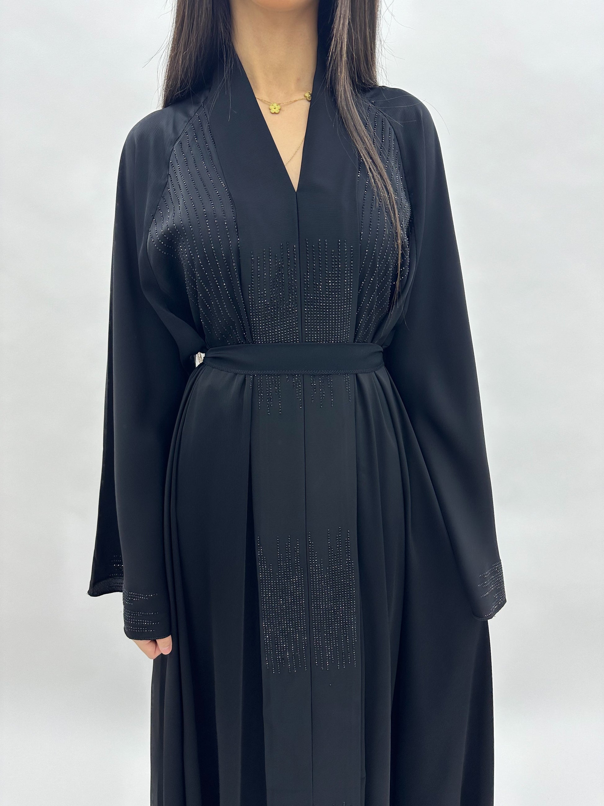Abaya Dubai Nesma - Noir MaraAbaya
