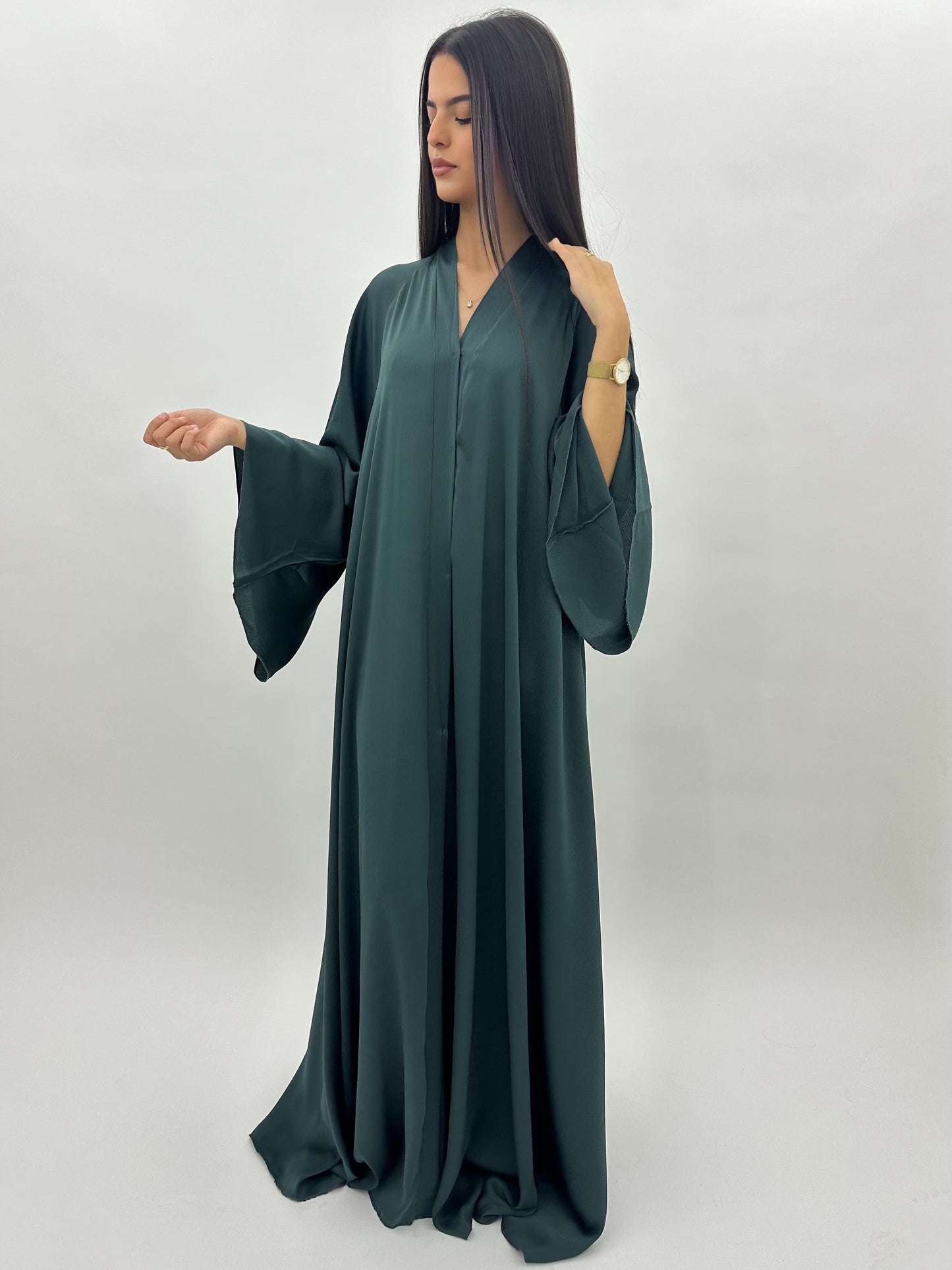 Abaya Sirine - Vert Sapin MaraAbaya