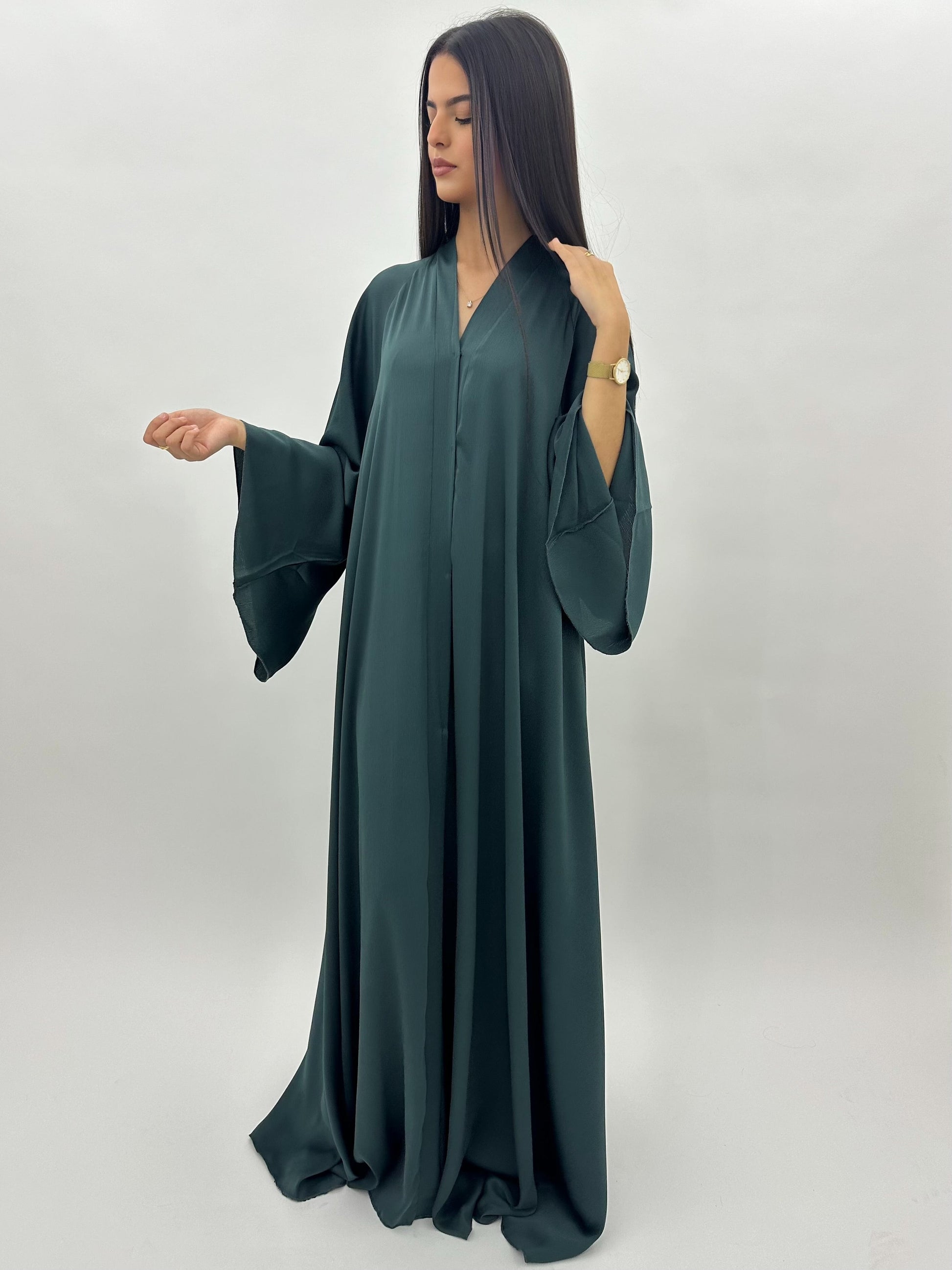 Abaya Sirine - Vert Sapin MaraAbaya