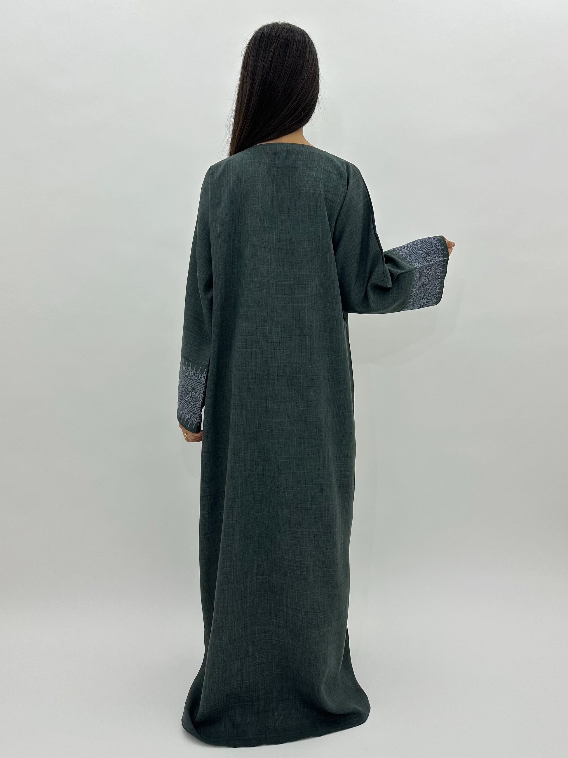 Abaya Sajda - Vert Sapin MaraAbaya