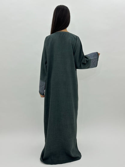 Abaya Sajda - Vert Sapin MaraAbaya
