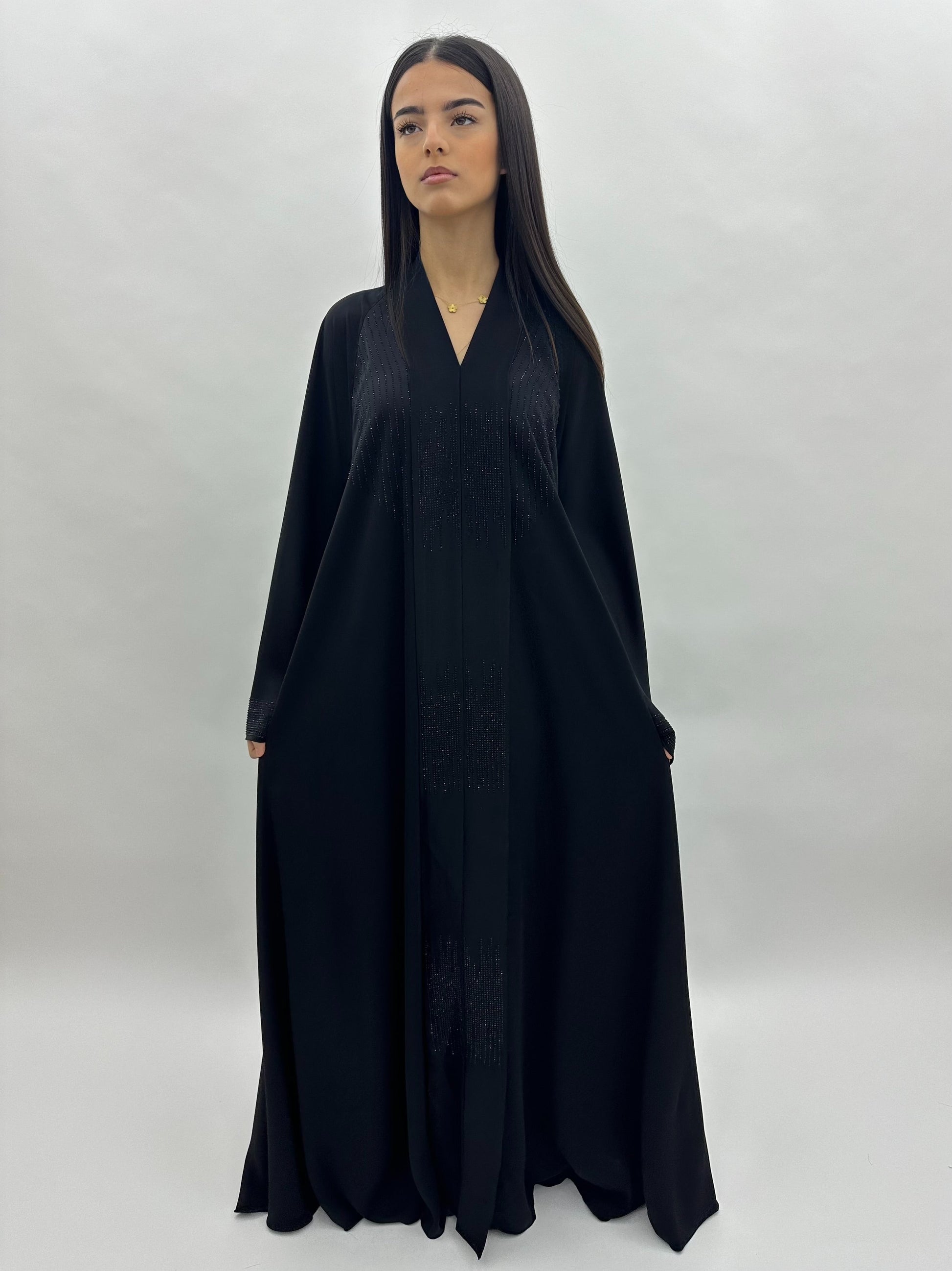 Abaya Dubai Nesma - Noir MaraAbaya